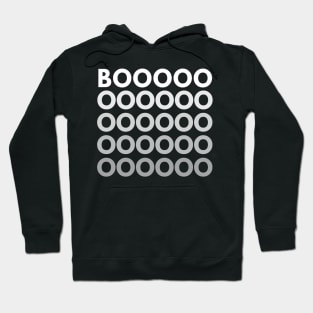 Boooooo. Minimalistic Halloween Design. Simple Halloween Costume Idea Hoodie